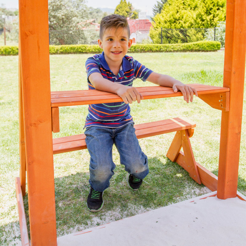 Sportspower Willow Creek Wooden Swing Set & Reviews Wayfair